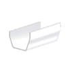 Square guttering profile
