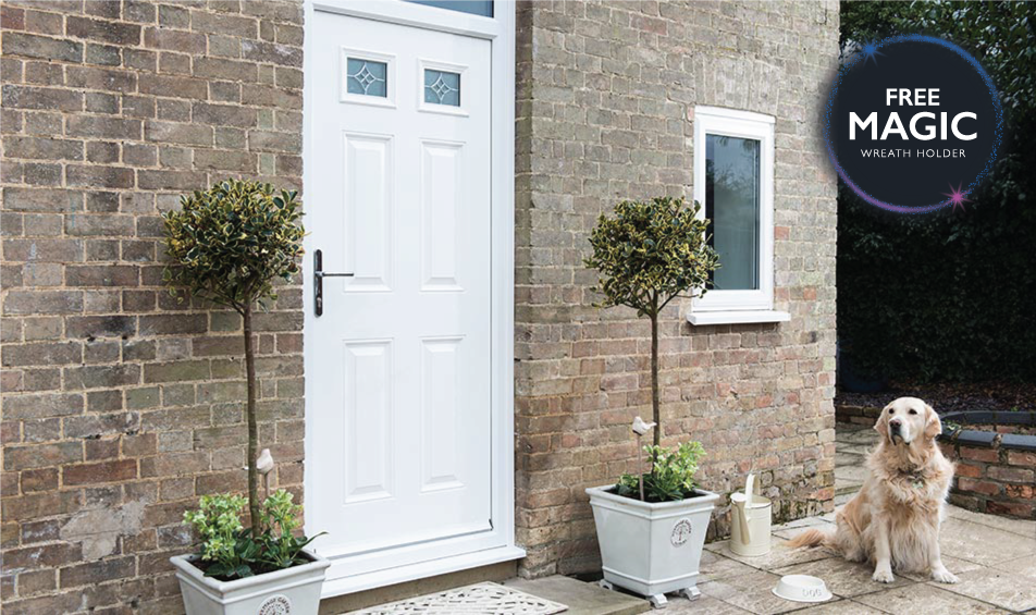 Exterior entrance doors